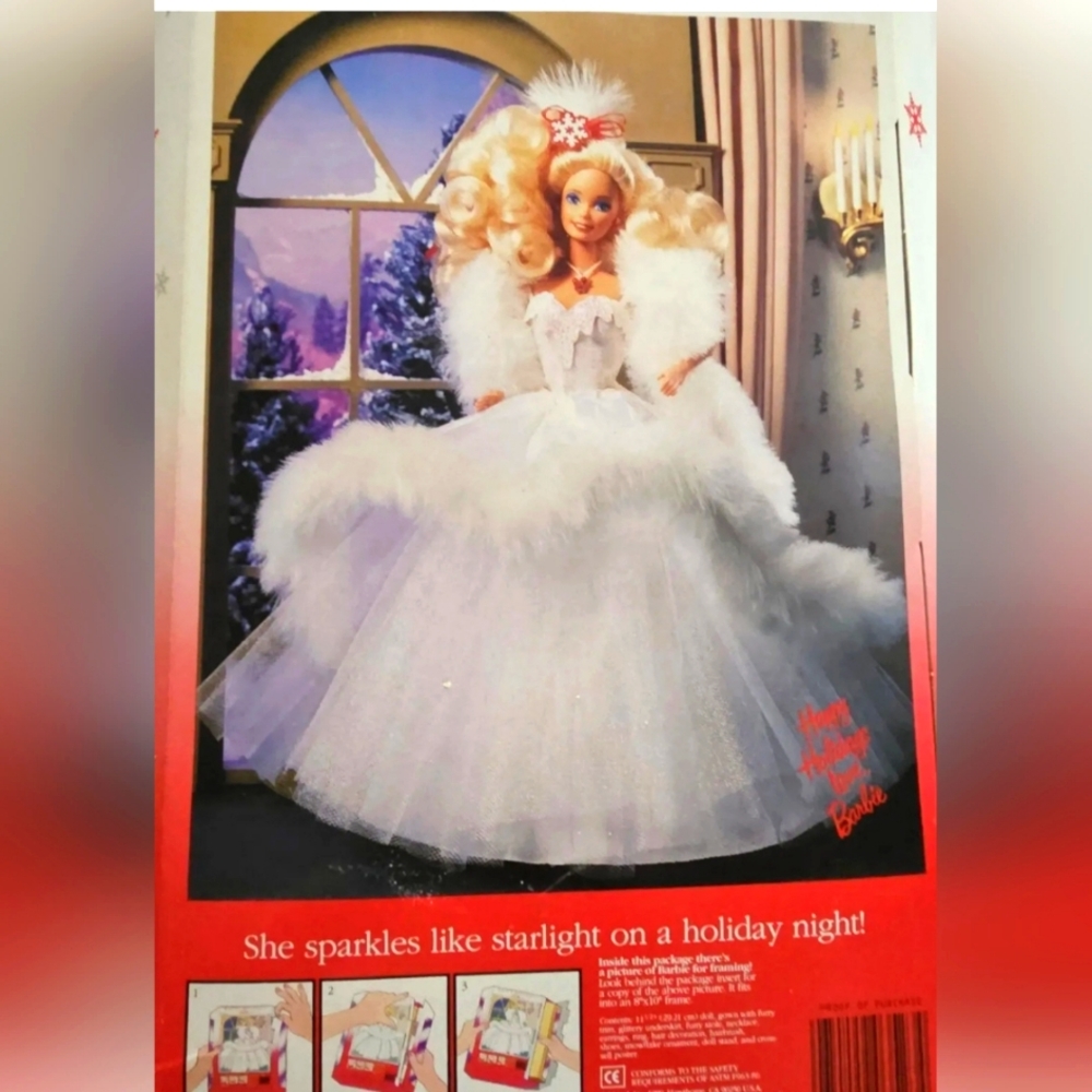 1989 Limited Edition Holiday Barbie doll NRFB
